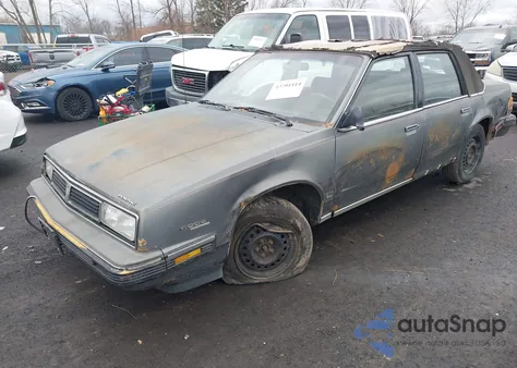 1987 Pontiac 6000 from USA, damaged, VIN 1G2AF51RXHT220807